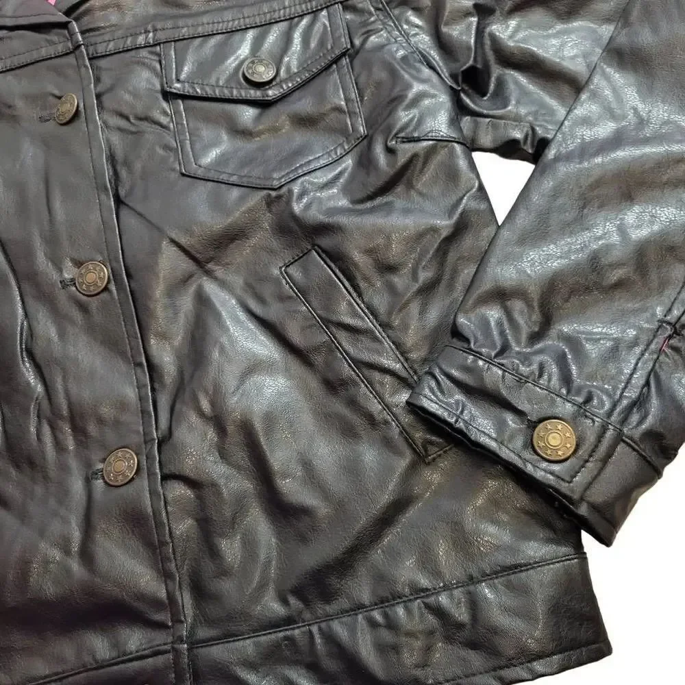 Dollhouse faux leather jacket L9/10